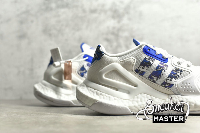 ADIDAS DAY JOGGER SHOES CLOUD WHITE/CLOUD WHITE/BLUE FW5897