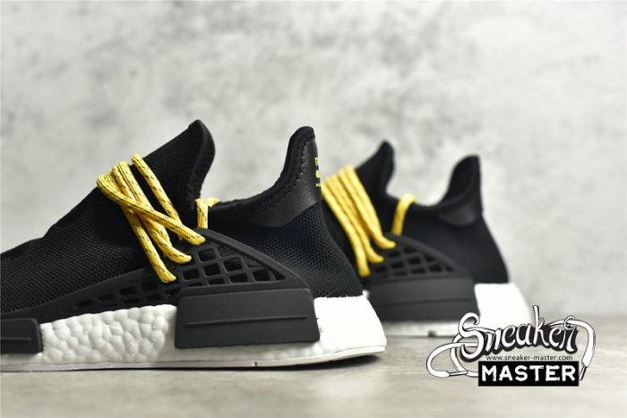 ADIDAS PHARRELL X NMD HUMAN RACE CORE BLACK/CORE BLACK/YELLOW BB3068