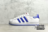 ADIDAS SUPERSTAR SHOES CLOUD WHITE/BLUE/RED S74944