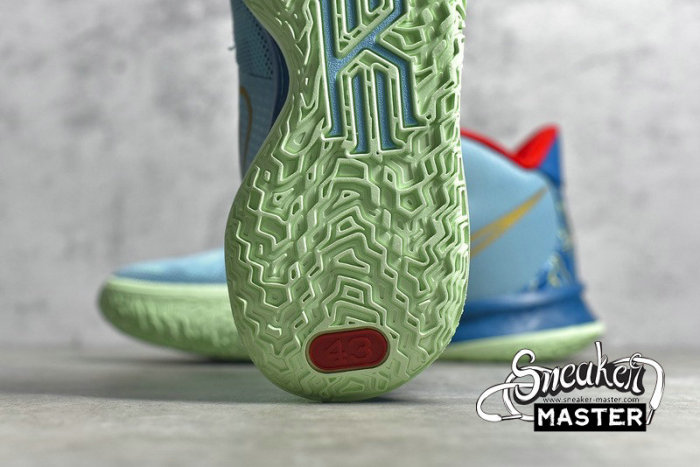 NIKE KYRIE 7 PREHEAT SPECIAL FX BLEACHED AQUA/METALLIC GOLD/GREEN ABYSS DC0588-400
