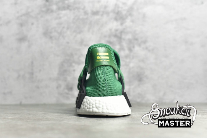 ADIDAS PHARRELL X NMD HUMAN RACE GREEN/FOOTWEAR WHITE-BLACK BB0620