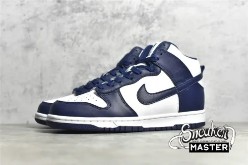 NIKE SB DUNK HIGH WHITE/MIDNIGHT NAVY/WHITE DD1399-104