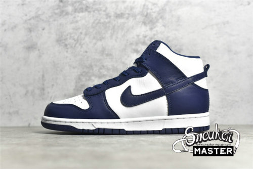NIKE SB DUNK HIGH WHITE/MIDNIGHT NAVY/WHITE DD1399-104