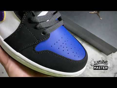 NIKE AIR JORDAN 1 MID SE RIVALS FIELD PURPLE/WHITE-GYM RED 852542-005