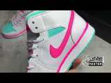 NIKE AIR JORDAN 1 MID GS DIGITAL PINK WHITE/DIGITAL PINK/AURORA GREEN/SOAR 555112-102