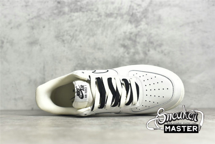 NIKE AIR FORCE 1 LOW WHITE/WHITE/BLACK CL6326-158
