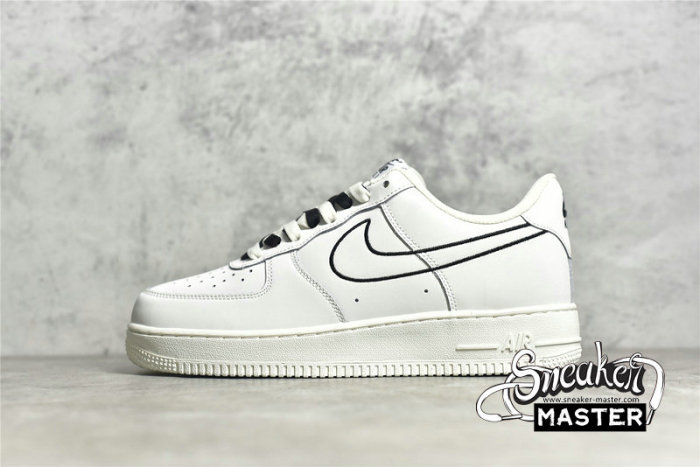 NIKE AIR FORCE 1 LOW WHITE/WHITE/BLACK CL6326-158