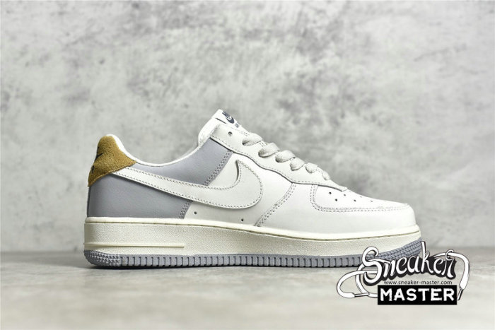 NIKE AIR FORCE 1 LOW 07 WHITE/JAUNE BRUN/GREY CK5593-101