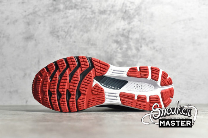 ASICS GEL KAYANO 28 BLACK/ELECTRIC RED/WHITE 1011B189-002