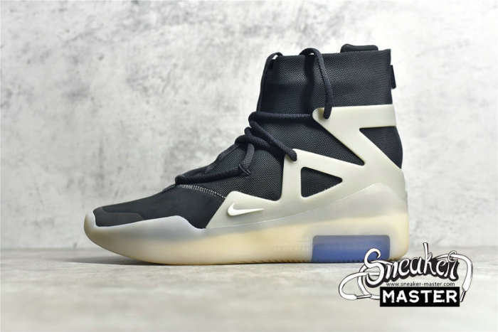 NIKE AIR FEAR OF GOD 1 STRING - F&F BLACK/LIGHT GREY/WHITE AR4237-903