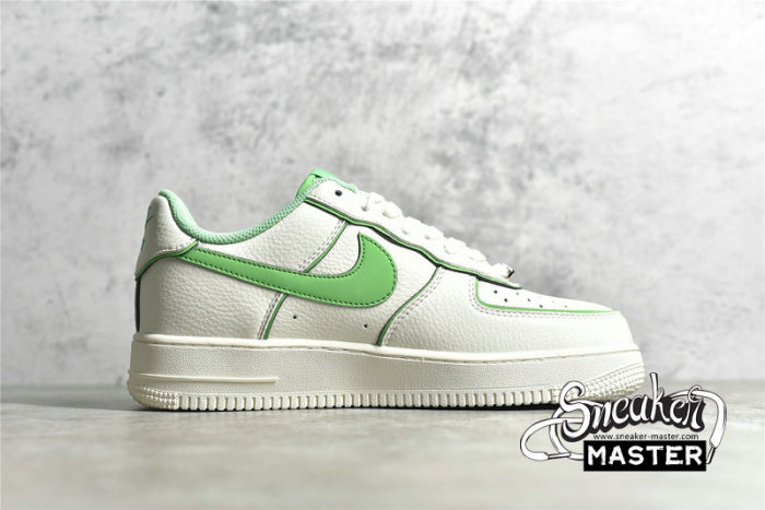 NIKE AIR FORCE 1 LOW 07 SU19 BEIGE/BEIGE/FLUORESCENT GREEN UH8958-022