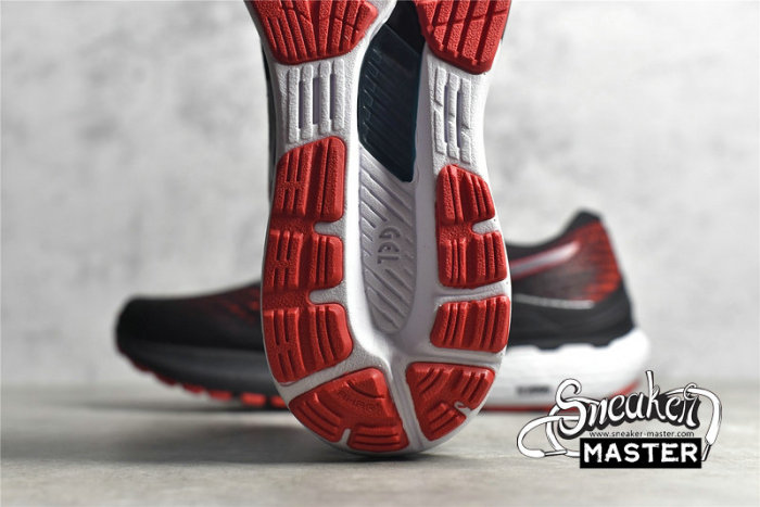 ASICS GEL KAYANO 28 BLACK/ELECTRIC RED/WHITE 1011B189-002