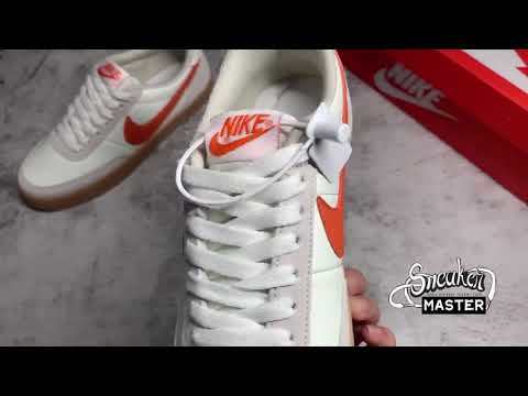 NIKE KILLSHOT 2 LEATHER SAIL/DESERT ORANGE/GUM YELLOW 432997-127
