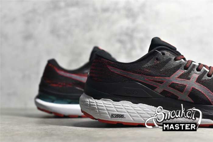 ASICS GEL KAYANO 28 BLACK/ELECTRIC RED/WHITE 1011B189-002