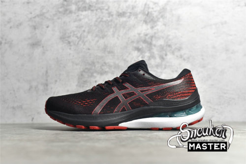 ASICS GEL KAYANO 28 BLACK/ELECTRIC RED/WHITE 1011B189-002