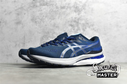 ASICS GEL KAYANO 28 2E WIDE FRENCH BLUE/ELECTRIC BLUE 1011B188-400