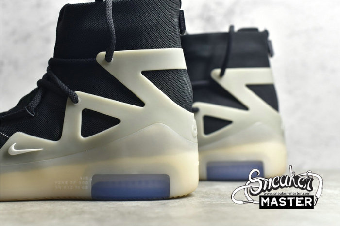 NIKE AIR FEAR OF GOD 1 STRING - F&F BLACK/LIGHT GREY/WHITE AR4237-903