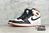 NIKE AIR JORDAN 1 RETRO HIGH OG WHITE/ELECTRO ORANGE/BLACK 555088-180