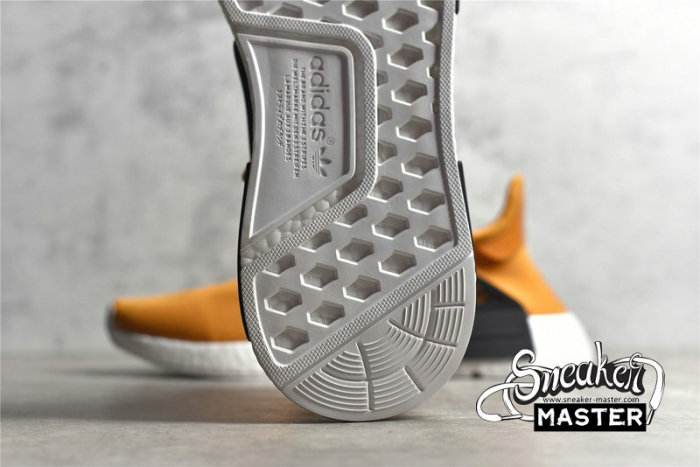 ADIDAS PHARRELL X NMD HUMAN RACE SHOES ORANGE/ORANGE/WHITE BB3070