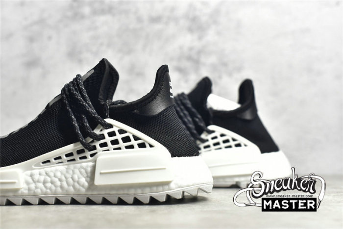 ADIDAS PHARRELL X CHANEL X NMD HUMAN RACE TRAIL CHANEL CORE BLACK/CORE BLACK/RUNNING WHITE D97921