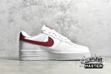 NIKE AIR FORCE 1 ESSENTIAL LOW WHITE/GYM RED/GYM RED/WHITE CZ0270-104