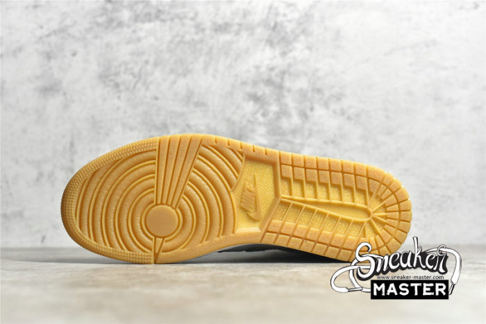 NIKE AIR JORDAN 1 MID TAN/WHITE/GUM 554724-271