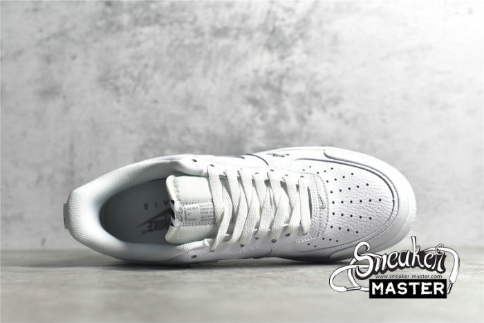 NIKE AIR FORCE 1 LOW REFLECTIVE SWOOSH WHITE/WHITE/WHITE CV3039-100