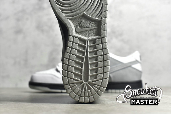 NIKE SB DUNK LOW WHITE/NEUTRAL GREY-BLACK 317813-101