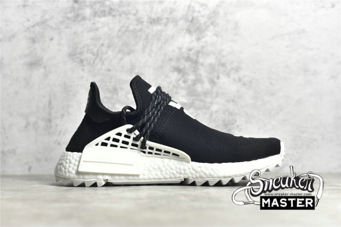 ADIDAS PHARRELL X CHANEL X NMD HUMAN RACE TRAIL CHANEL CORE BLACK/CORE BLACK/RUNNING WHITE D97921