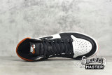 NIKE AIR JORDAN 1 RETRO HIGH OG WHITE/ELECTRO ORANGE/BLACK 555088-180