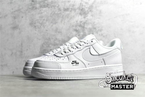 NIKE AIR FORCE 1 LOW REFLECTIVE SWOOSH WHITE/WHITE/WHITE CV3039-100