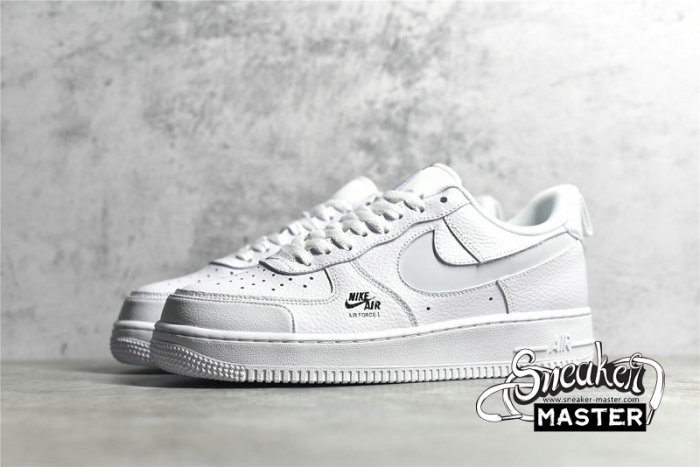 NIKE AIR FORCE 1 LOW REFLECTIVE SWOOSH WHITE/WHITE/WHITE CV3039-100