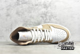 NIKE AIR JORDAN 1 MID TAN/WHITE/GUM 554724-271