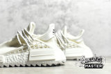 ADIDAS PHARRELL X NMD HUMAN RACE TRAIL BLANK CANVAS CREAM WHITE/RUNNING WHITE/RUNNING WHITE AC7031