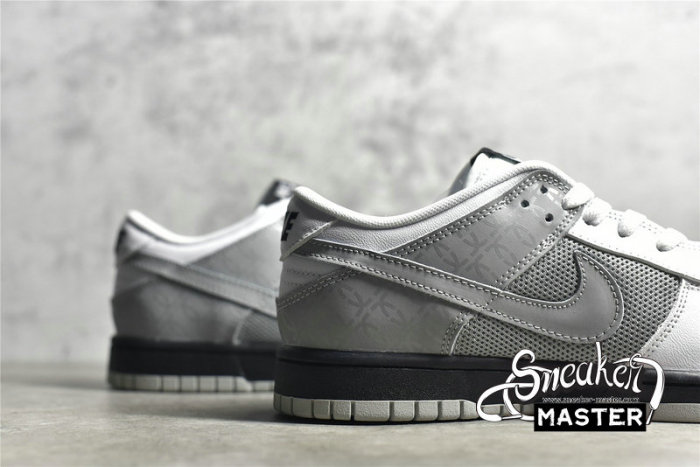NIKE SB DUNK LOW WHITE/NEUTRAL GREY-BLACK 317813-101