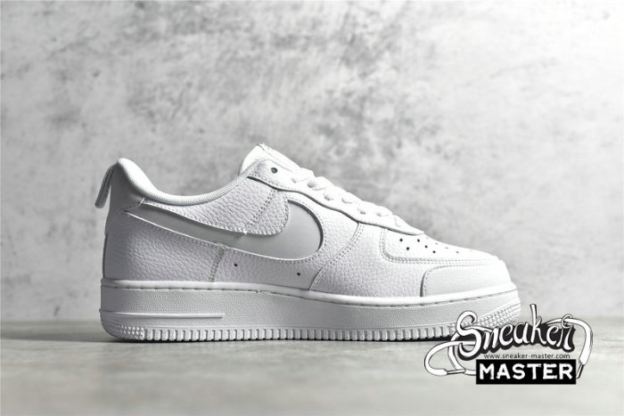 NIKE AIR FORCE 1 LOW REFLECTIVE SWOOSH WHITE/WHITE/WHITE CV3039-100