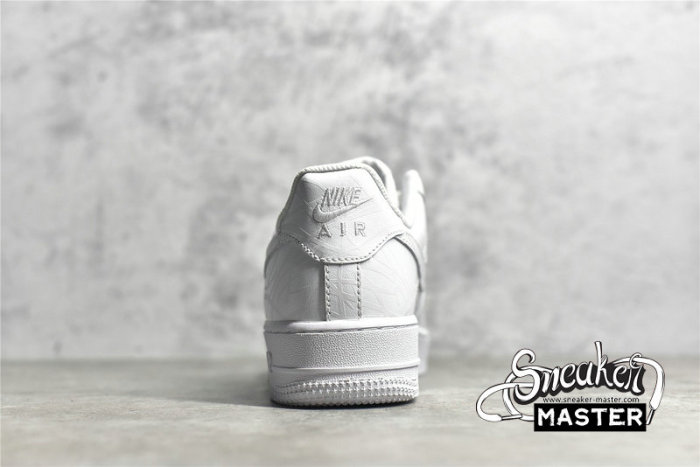 NIKE AIR FORCE 1 LOW WHITE NOCTILUCENT WHITE/WHITE/WHITE N-0288