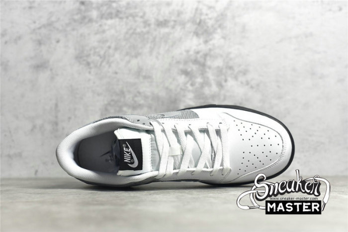 NIKE SB DUNK LOW WHITE/NEUTRAL GREY-BLACK 317813-101