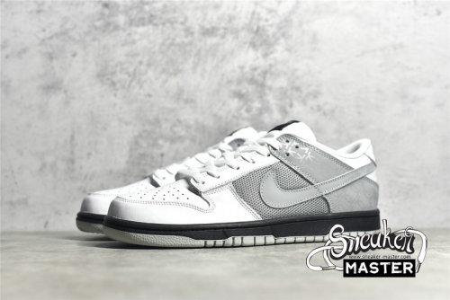NIKE SB DUNK LOW WHITE/NEUTRAL GREY-BLACK 317813-101
