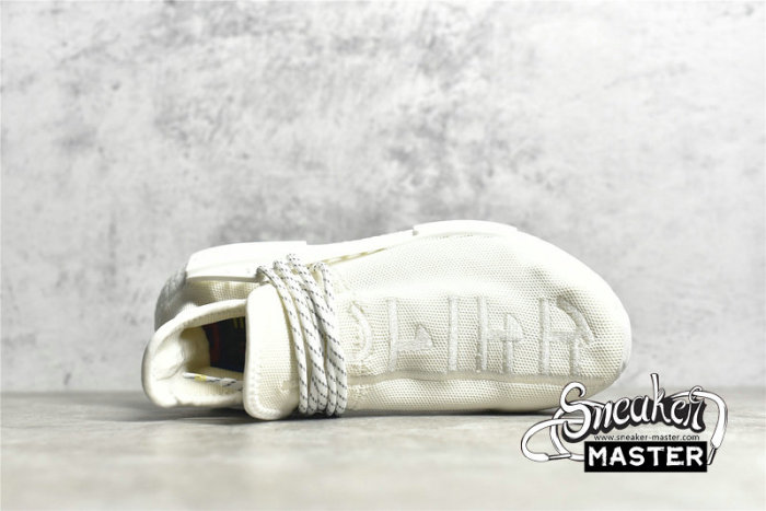 ADIDAS PHARRELL X NMD HUMAN RACE TRAIL BLANK CANVAS CREAM WHITE/RUNNING WHITE/RUNNING WHITE AC7031