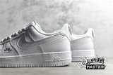 NIKE AIR FORCE 1 LOW REFLECTIVE SWOOSH WHITE/WHITE/WHITE CV3039-100