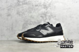 NEW BALANCE 327 V1 RUNNING SHOES BLACK/BLACK/PHANTOM WS327LB