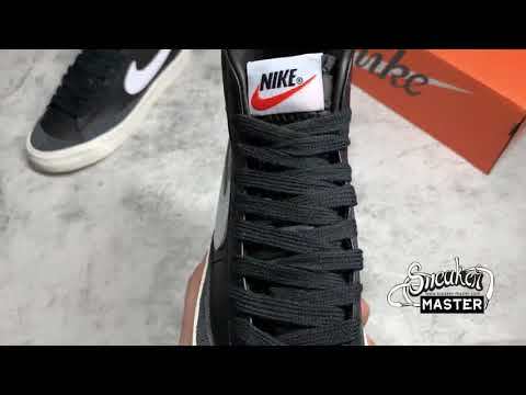 NIKE BLAZER MID '77 VINTAGE BLACK/BLACK/WHITE BQ6806-002
