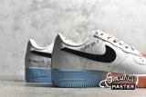 NIKE AIR FORCE 1 LOW 07 WHITE/BLACK/PINK-BLUE DJ4679-101