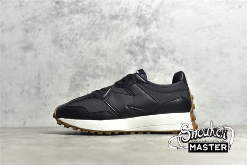 NEW BALANCE 327 V1 RUNNING SHOES BLACK/BLACK/PHANTOM WS327LB