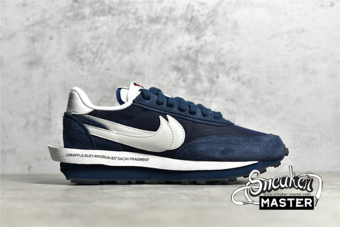 NIKE FRAGMENT DESIGN X SACAI X LDV WAFFLE BLACKENED BLUE BLUE VOID/OBSIDIAN/WHITE/WHITE DH2684-400