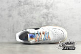 NIKE AIR FORCE 1 LOW 07 WHITE/BLACK/PINK-BLUE DJ4679-101