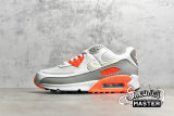 NIKE AIR MAX 90 WHITE/WHITE/HYPER ORANGE/LIGHT SMOKE GREY CT4352-103
