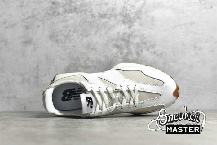 NEW BALANCE 327 V1 RUNNING SHOES WHITE/WHITE/MOONBEAM WS327LA