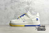 NIKE AIR FORCE 1 LOW 07 BEIGE/YELLOW/BLUE GS6638-150